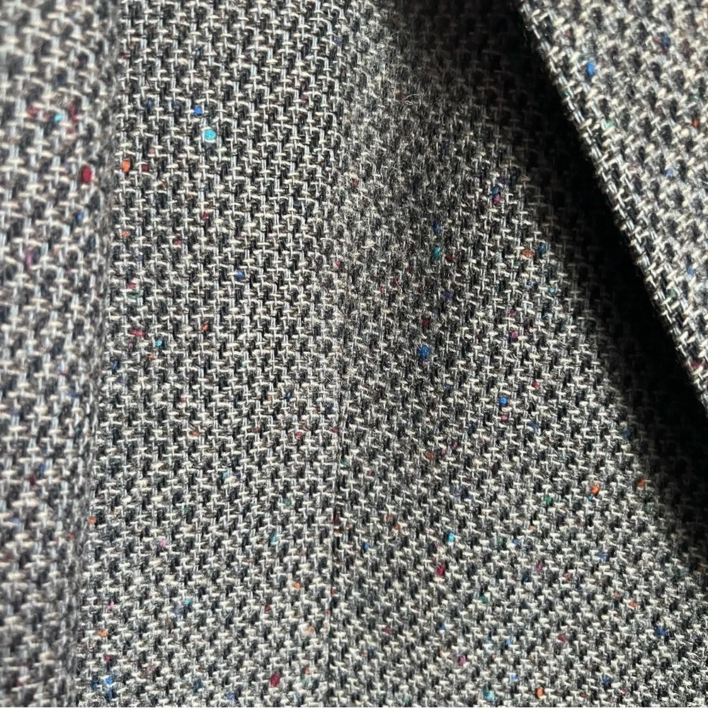 VTG Pierre Cardin 100% Wool Classic Grey Blazer Jacket Preppy Grandpa Unisex